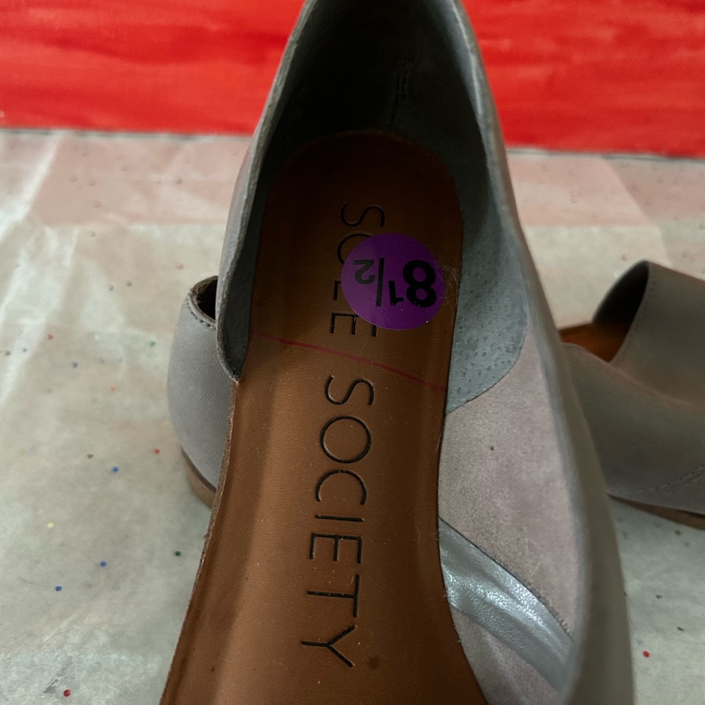 8 1/2 Women’s leather Sole Society Flats